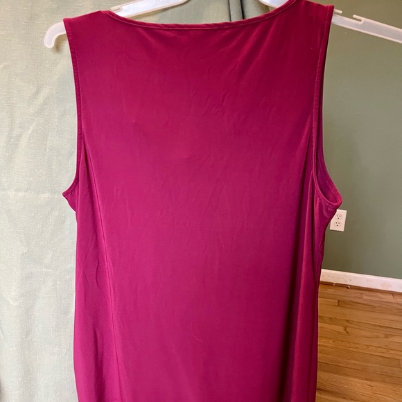 2 shirt combo (because they go so perfectly together) Sleeveless blouse+Coverup - Picture 5 of 12